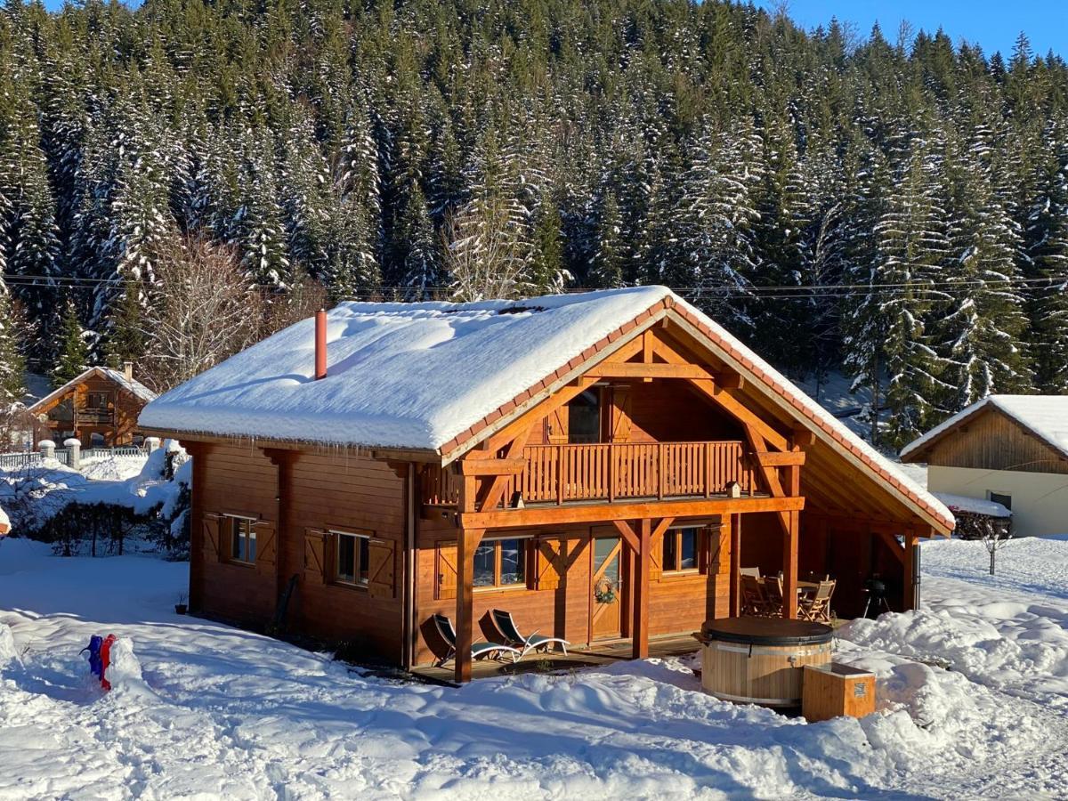 Le Chalet De La Deviniere, Bain Nordique Exterieur Chauffe Xonrupt-Longemer Buitenkant foto