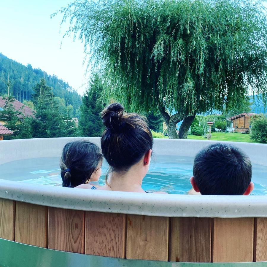 Le Chalet De La Deviniere, Bain Nordique Exterieur Chauffe Xonrupt-Longemer Buitenkant foto