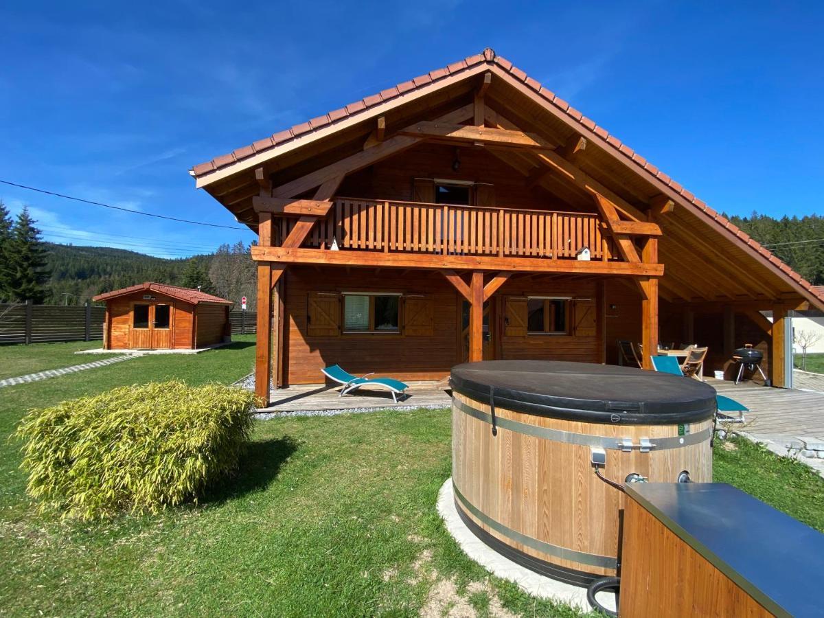 Le Chalet De La Deviniere, Bain Nordique Exterieur Chauffe Xonrupt-Longemer Buitenkant foto