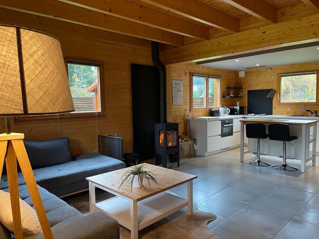 Le Chalet De La Deviniere, Bain Nordique Exterieur Chauffe Xonrupt-Longemer Buitenkant foto